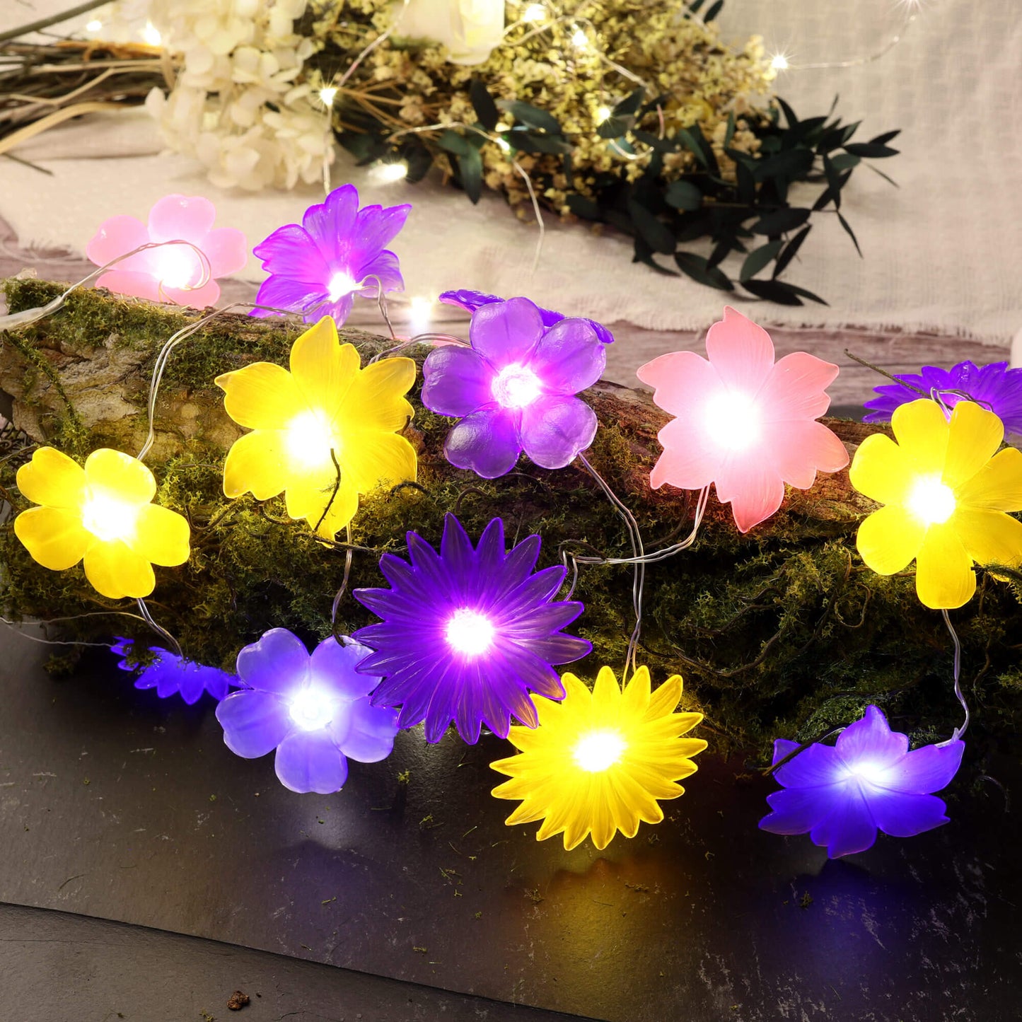 Spring Flower Fairy Lights