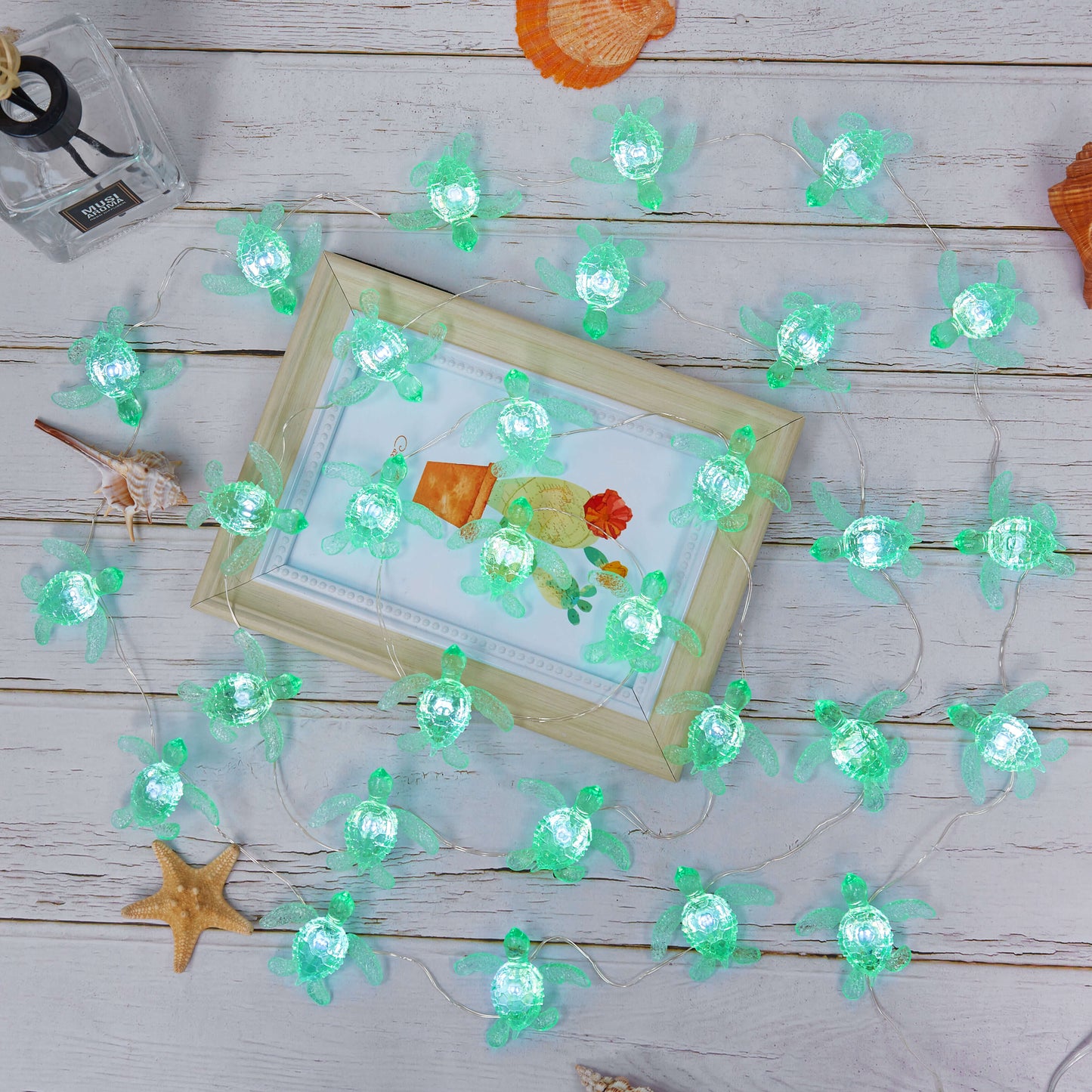Green Sea Turtle Fairy Lights